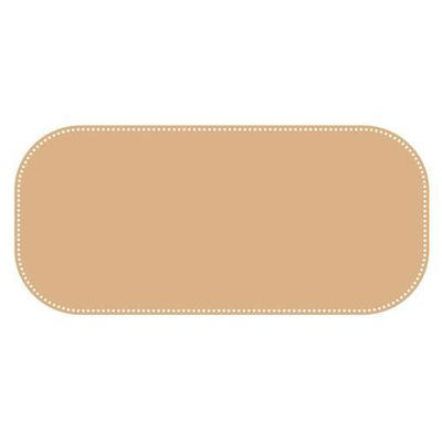 Bodem ovaal 75 a 35 hout 020.1278