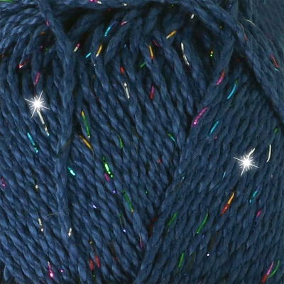 Scheepjes Catona Shine 527-R Midnight - Rainbow