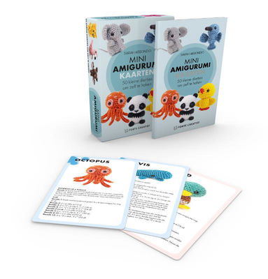 Mini amigurumi kaarten 