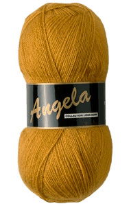 Lammy Yarns Angela 520 oker geel op=op uit collectie 