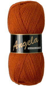 Lammy Yarns Angela 041 vosjes oranje op=op uit collectie 