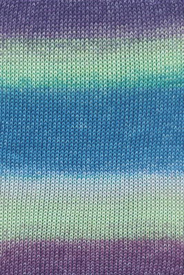 Lang Yarns Quattro Dégradé 1088.0019 Purple/Green/Blue