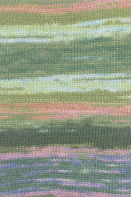 Lang Yarns Eternity 1174.0005 Green/Olive/Loden Green/Salmon