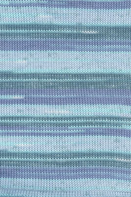 Lang Yarns Baby Cotton Color 786.0179 Turquoise/Purple/Green