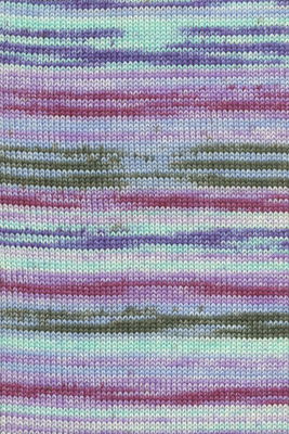 Lang Yarns Merino 200 Bebe Color 155.0606 Blue/Violet/Plum