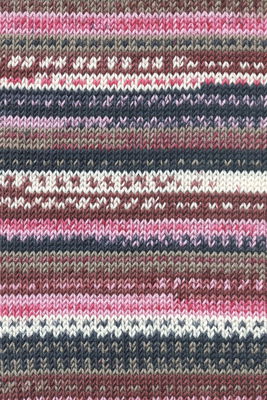 Lang Yarns Merino 120 Color 47.0009 Rose/Offwhite/Brown/Pink
