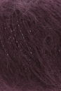 Lang Yarns Mohair Luxe Lame 797.0180 Silver - Eggplant