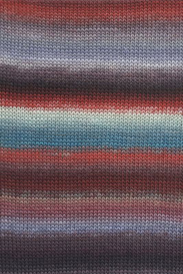 Lang Yarns Mille Colori Baby 845.0216 Turquoise/Burgundy/Lavender