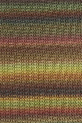 Lang Yarns Mille Colori Baby 845.0218 Brown/Forest Green/Eggplant