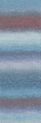 Lang Yarns Mille Colori Socks & Lace Luxe 859.0221 Petrol/Light Turquoise/Emerald