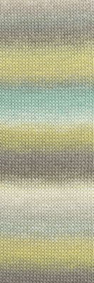 Lang Yarns Mille Colori Socks & Lace Luxe 859.0222 Mint/Ochre/Olive