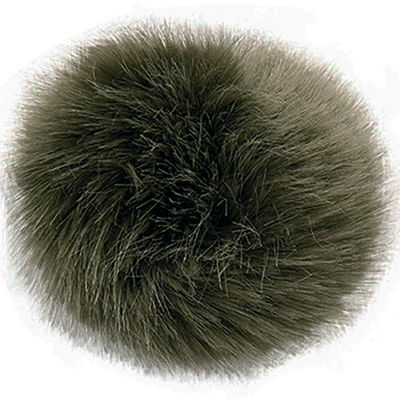 Pompon 100 mm olijf groen - 018