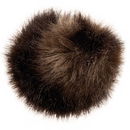 Pompon 100 mm bruin - 015