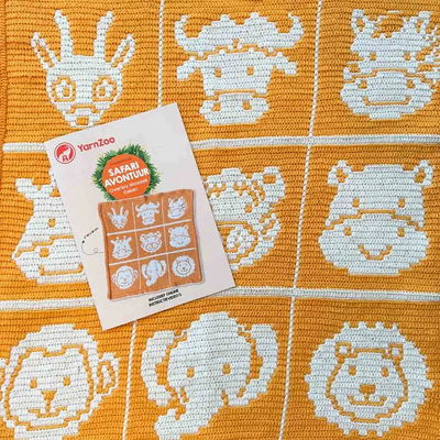 Safari Avontuur - Overlay mozaiekdeken