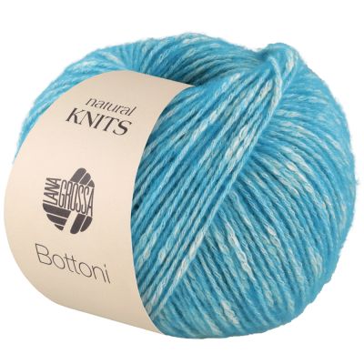 Lana Grossa Bottoni 09 aqua blauw
