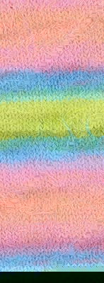 Lana Grossa Basta Mista 113 limoen-turkoois-roze