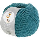Lana Grossa Soft cotton 65 petrol blauw