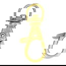 musketonhaak 10 mm - goud