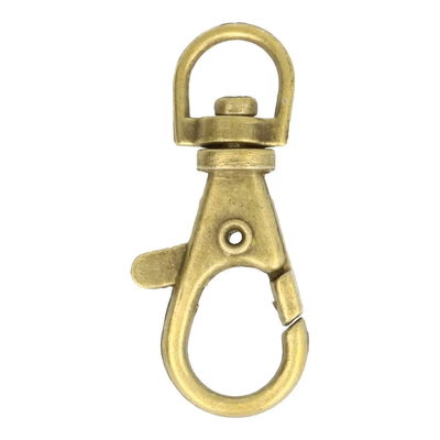 musketonhaak 10 mm - goud