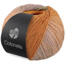 Lana Grossa Cotonella Multi 015 beige-oranje (op=op uit collectie)