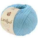 Lana Grossa Landlust baumwolle gots 38 aqua blauw