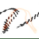 Tashengsel gevlochten leer 52 cm cognac (2 stuks)