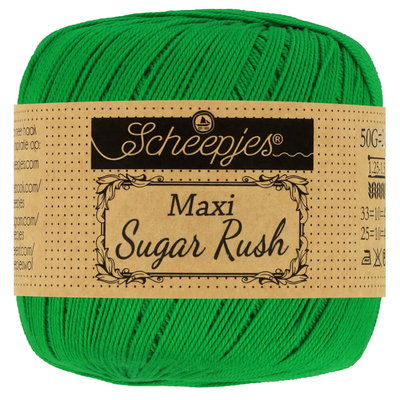 Scheepjes Maxi Sugar Rush 606 grass Green 50 gram 