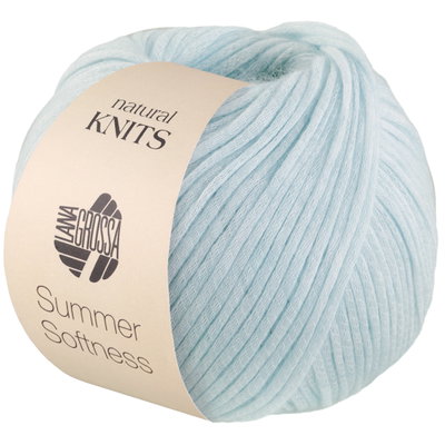 Lana Grossa Summer Softness 17 pastelblauw