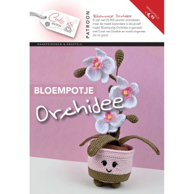Patronenboekje bloempotje orchidee