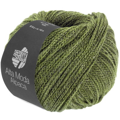 Lana Grossa Am alpaca 97 linde groen