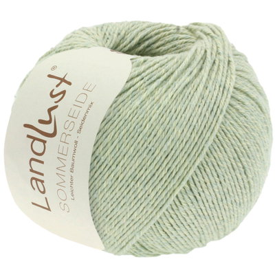 Lana Grossa Landlust sommerseide 40 eucalyptus groen