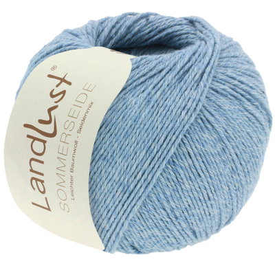 Lana Grossa Landlust sommerseide 42 oud blauw