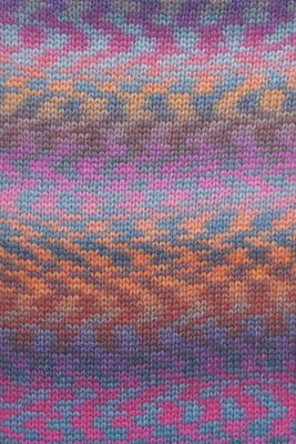 Lang Yarns Cloud Funky 1077.0025 Hot Pink/Ocean/Orange/Petrol