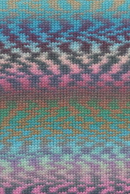 Lang Yarns Cloud Funky 1077.0026 Turquoise/Lavender/Rose/Green