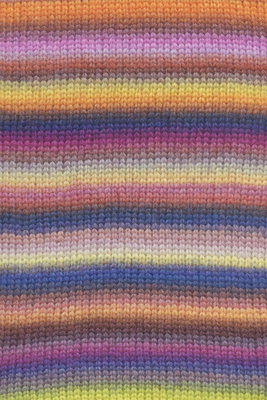 Lang Yarns Cloud 1077.0031 Orange/Navy/Yellow/Plum