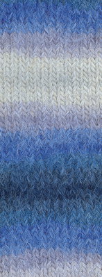 Lana Grossa Basta Mista 122 blauw creme