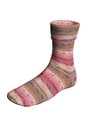 Lang Yarns Super Soxx Bamboo Color 4-Fach/4-Ply 641.0560 Rose/Brown 1152 Poppy