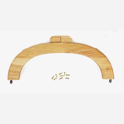 DMC Tasbeugel met clipsluiting U2368 bruin 20 a 8 cm 1 paar 