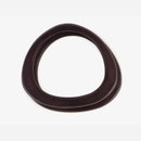DMC Tasbeugel met rond driehoek U2370 bruin 14,5 a 12,5 cm (1 paar)