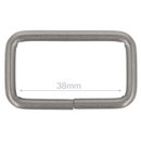 Gesp 38 mm nickel