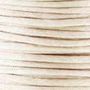 Satijnkoord 3 mm beige - Kumihimo (5 mtr)