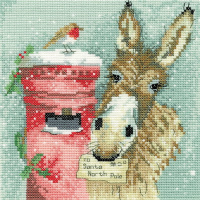 Borduurpakket Donkey Wish hc-1843a op=op 