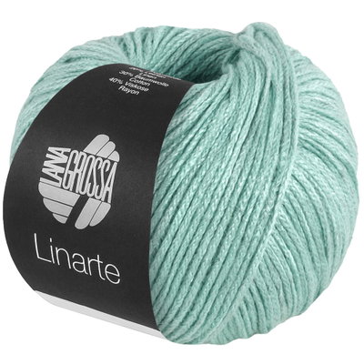 Lana Grossa Linarte 345 aqua blauw