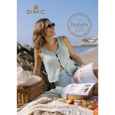 DMC Natura Just Cotton - 4 haakprojecten NL-Eng-Duits