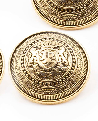 Knoop 15 mm goud officier phildar 070065 