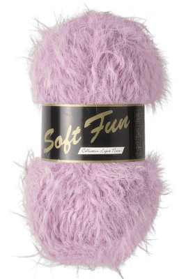Lammy yarns - Soft fun 712 roze