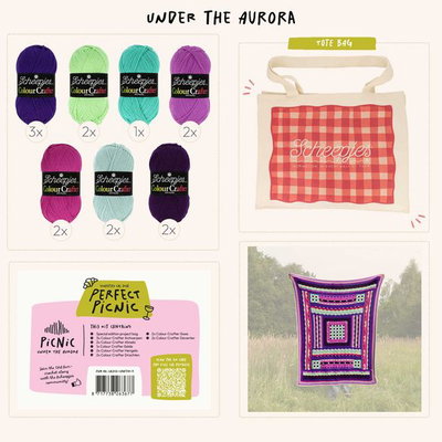 Scheepjes Cal2026 kit Colour Crafter Aurora