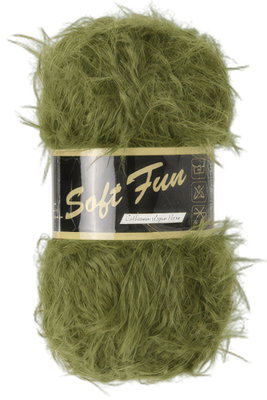 Lammy yarns - Soft fun 103 groen