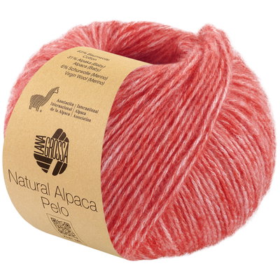 Lana Grossa Natural alpaca pelo 38 framboos