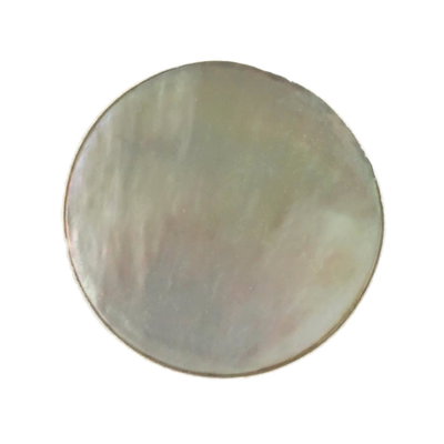 Knoop 55 mm parelmoer donker schacht